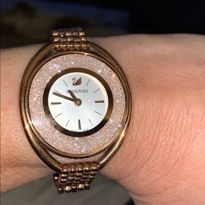 Swarovski modern crystal watch